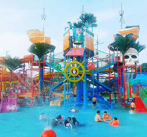 海盜系列水寨、水屋