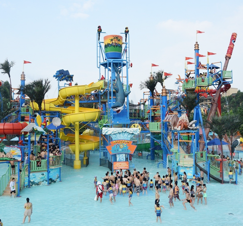 風(fēng)情系列水寨、水屋